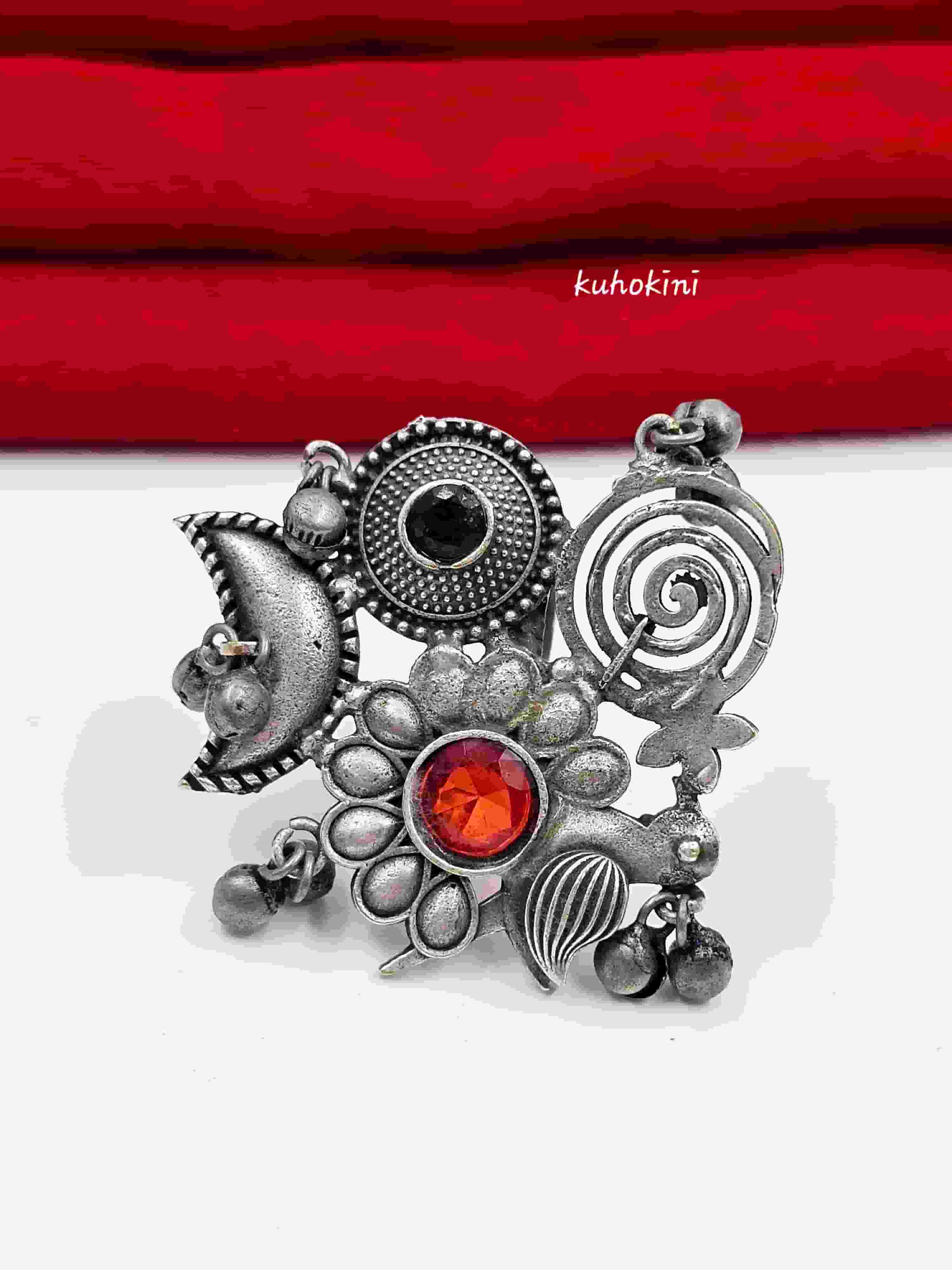 Moonlight Bloom Adjustable SLA Ring